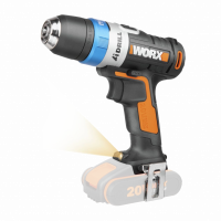 Дрель-шуруповерт WORX AiDrill WX178.9 аккумуляторная 20V 20Нм, без АКБ и ЗУ