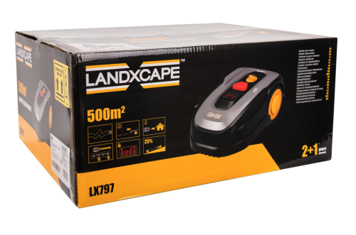 Робот газонокосилка WORX LX797 Landxcape 500 кв.м 