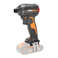 Винтоверт ударный WORX WX265.9 аккумуляторный 20V 200Нм, бесщеточный, без АКБ и ЗУ