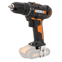 Дрель-шуруповерт WORX WX108.9 аккумуляторная 20V 45Нм, без АКБ и ЗУ