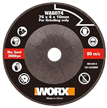 Шлифовальный диск WORX WA6074, 76х4х10 мм 