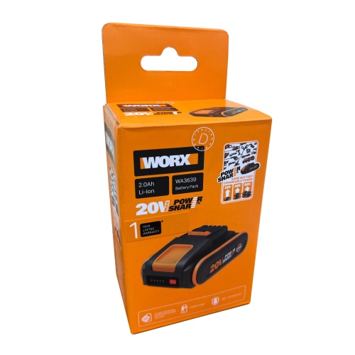 Аккумулятор WORX WA3639 20V на 2 Ач 