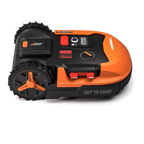 Робот газонокосилка WORX Landroid M Plus WR147E.1 1000 кв.м, с АКБ 4 Ач и зарядной базой 