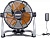 Вентилятор WORX WX095.9 аккумуляторный 20V, без АКБ и ЗУ  