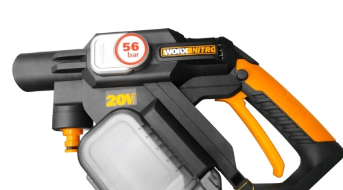 Мойка высокого давления WORX HydroShot WG633E.9 аккумуляторная 20V 56 бар, бесщеточная, без АКБ и ЗУ 