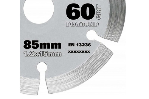 Пильный диск алмазный WORX WA5038, 85х1,2х15 мм 