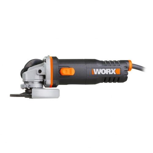 Угловая шлифмашина (болгарка) WORX WX712 электрическая 220V 860Вт 125мм, в кейсе 