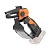 Мини-пила одноручная цепная WORX WG324E.9, аккумуляторная 20V 12 см, без АКБ и ЗУ 