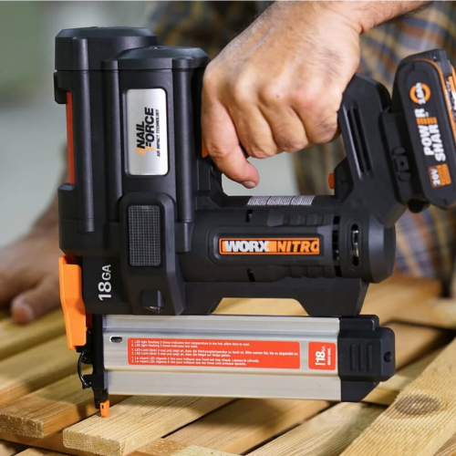 Гвоздезабивной пистолет WORX WX842.9 аккумуляторный 20V, бесщеточный, без АКБ и ЗУ 