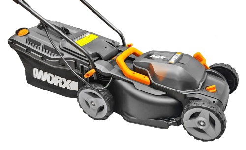 Газонокосилка WORX WG779E.9 аккумуляторная 40V 34см, без АКБ и ЗУ 