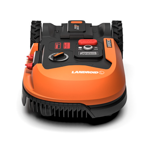 Робот газонокосилка WORX Landroid M Plus WR147E.1 1000 кв.м, с АКБ 4 Ач и зарядной базой 