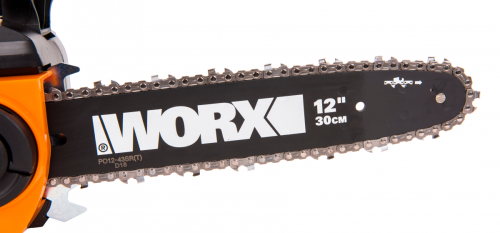 Пила цепная WORX WG381E 40V Li cordless ChainSaw 30 см аккумуляторна, с двумя АКБ на 2Ач и двойной зарядки на 2А+2А 