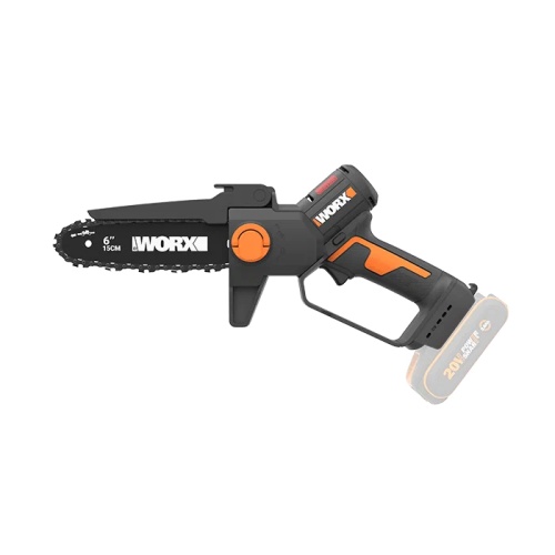 Мини-пила одноручная цепная WORX WG327E.9 аккумуляторная 20V 15 см, бесщеточная, без АКБ и ЗУ 