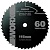 Пильный диск по металлу WORX WA5047, 60T HSS 115х1,2х9,5 мм 