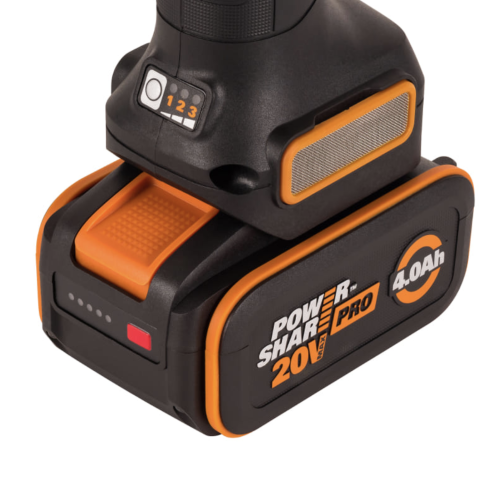 Угловая шлифмашина (болгарка) WORX WX814.9 аккумуляторная 20V, 125 мм, бесщеточная, без АКБ и ЗУ 