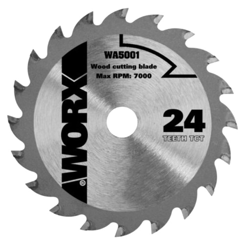 Пильный диск твердосплавный WORX WA5101, 24T TCT, 165х1,6х20 мм 