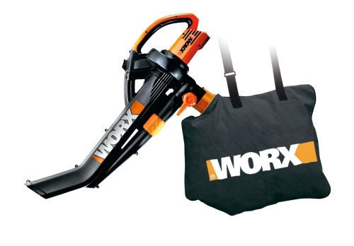 Воздуходув – садовый пылесос WORX WG505E электрический 220V 3000Вт 335км/ч 