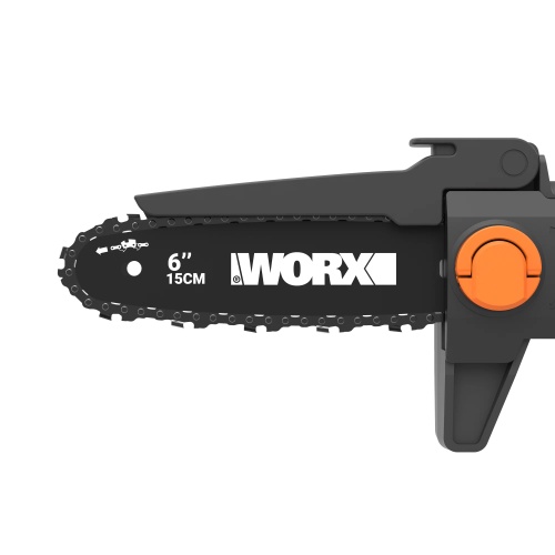 Мини-пила одноручная цепная WORX WG327E.9 аккумуляторная 20V 15 см, бесщеточная, без АКБ и ЗУ 