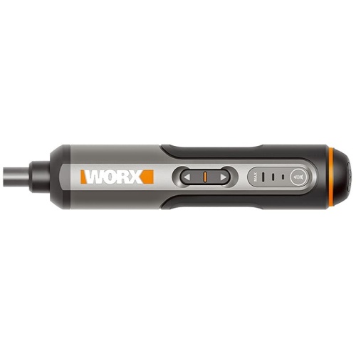 Отвертка WORX WX240 4V аккумуляторная с USB-переходником для зарядки и набором бит (26 шт)
