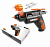 Отвертка WORX WX254.4 4V SD Slide Driver аккумуляторная с ЗУ и набором бит (6 шт)