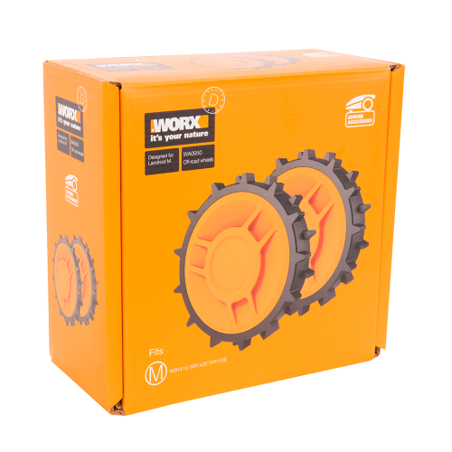 Внедорожные колеса для роботов газонокосилок WORX WA0950 комплект из 2 шт 