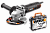 Угловая шлифмашина (болгарка) WORX WX713 электрическая 220V 800Вт 125мм, в кейсе 