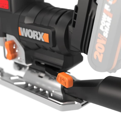 Лобзик WORX WX542.9 аккумуляторный 20V, без АКБ и ЗУ 